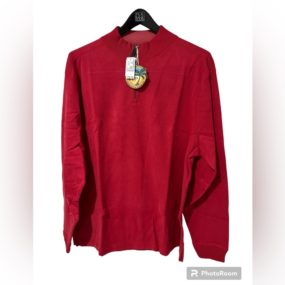 Mens zip sweater NWT